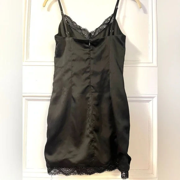 princess polly black slip dress Dale Mini Dress Black